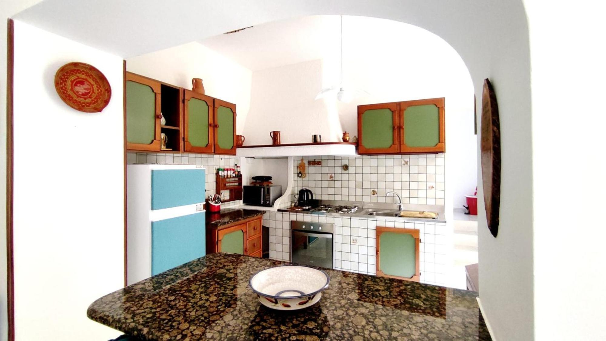 Aragonite Azzurra Casa Vacanza 贡内萨 外观 照片